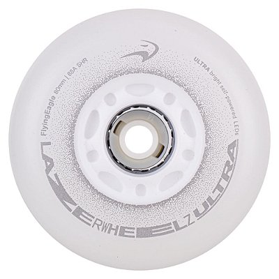 Pré-Venda Roda de Patins LED FlyingEagle LazerWheelz 88A - Branca (4un)