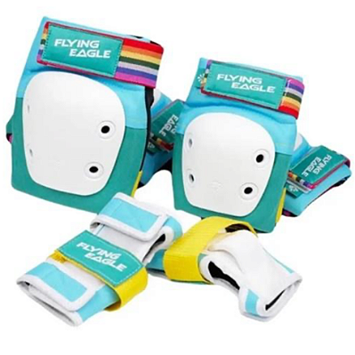 Pré-Venda Kit de Proteção Infantil FlyingEagle Valiant JR - Verde
