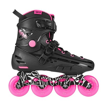 Pré-Venda Patins BKB B6 Hero - Preto e Rosa