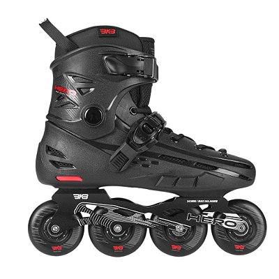 Pré-Venda Patins BKB B6 Hero - Preto e Vermelho