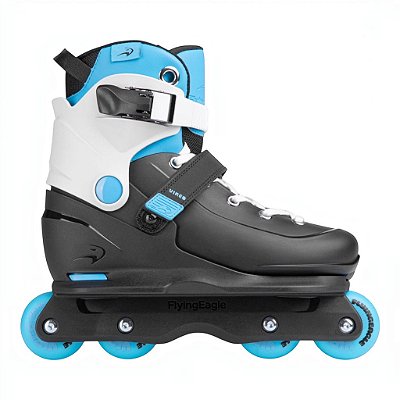 Pré-Venda Patins Agressivo FlyingEagle Vireo Ajustável - Azul