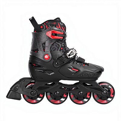 Pré-Venda Patins Infantil FlyingEagle S3+ Cosmo Ajustável - Preto