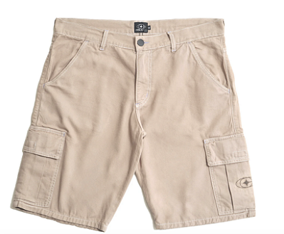 Bermuda Colors Cargo - Bege