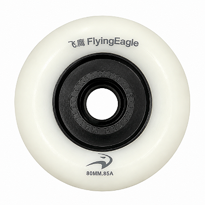 Roda FlyingEagle X5 Cloud SHR 80mm 85A – Branca / UNIDADE