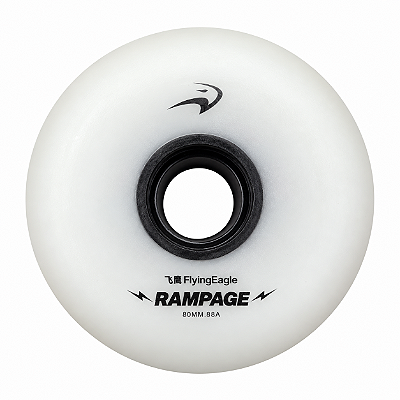 Roda FlyingEagle Rampage SHR 80mm 88A - Branca R5