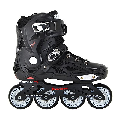 Patins Traxart Dynamix Urban Freestyle - Preto 80mm 85a