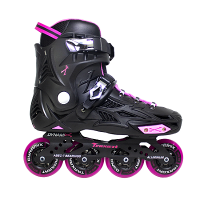 Patins Traxart Freestyle Dynamix - Rosa