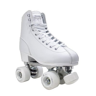 Traxart Patins Klassic Quad - 58mm  ABEC5 / BRANCO