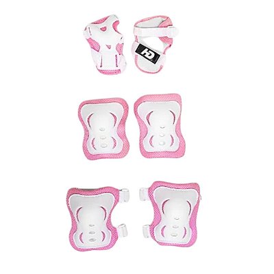 Kit de Proteção HD Inline Infantil - Rosa
