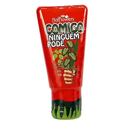 COMIGO NINGUÉM PODE 15G GEL EXCITANTE UNISSEX HOT FLOWERS