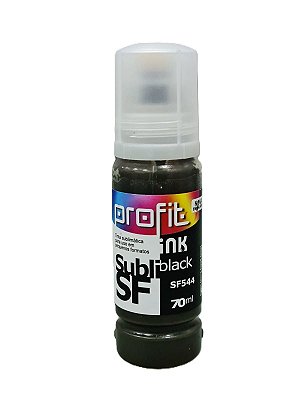 Tinta Sublimática Profit Subli SF L3150 L4260 70ml Preta