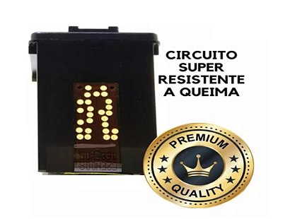 Cartucho Compativel HP645 6615 / 645 Preto 40ML