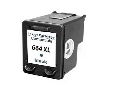 Cartucho Compatível com HP 664XL 2136 1115 3636 4676 Preto 14ML