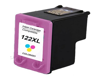 Cartucho Compatível com HP 122XL 1000 3050 2050 13ML Colorido
