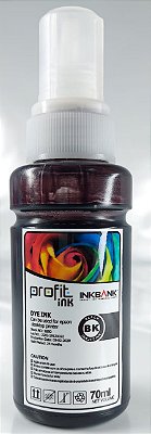 Refil de Tinta Epson L355 | 375 | 395 | 555 | L120 | L800 | Preta 70ml