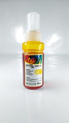 Refil de Tinta Epson L1250 L3110 L3150 L3250 L4150 L4160 L6191 L6161 L6171 Amarelo 70ml.