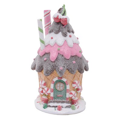 Casinha de Sorvete em Resina