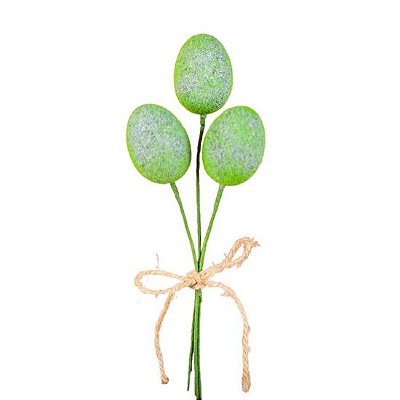 Pick com 3 Ovos de Páscoa Azul