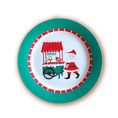 Prato de Sobremesa Feira de Natal