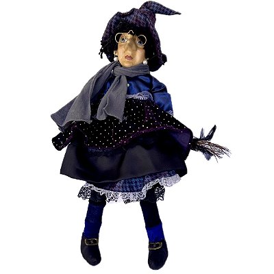 Bruxa de Porcelana Colecionável