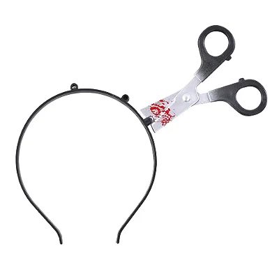 Tiara com Tesoura - Halloween