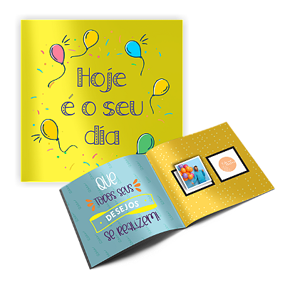 Álbum de figurinhas Aniversário