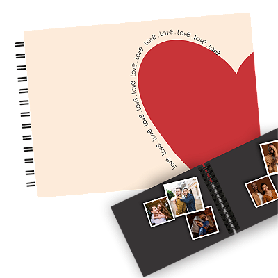 Scrapbook coração