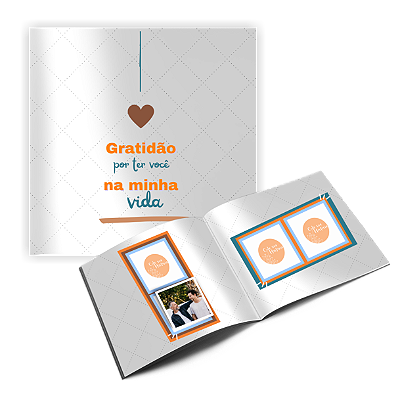 Álbum de figurinhas Gratidão por ter você