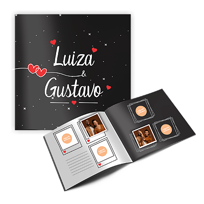 Álbum de figurinhas Nosso amor