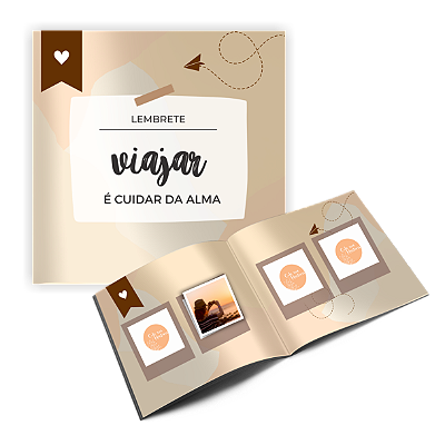Álbum de figurinhas Viagem