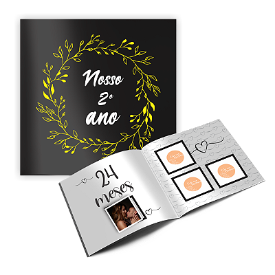 Álbum de figurinhas 2 anos