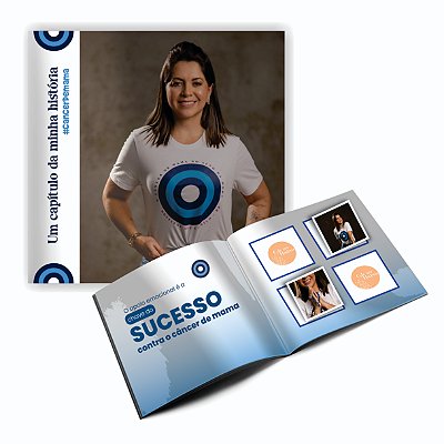 Álbum de Figurinhas Prevenção do Câncer de Mama Outubro Ros