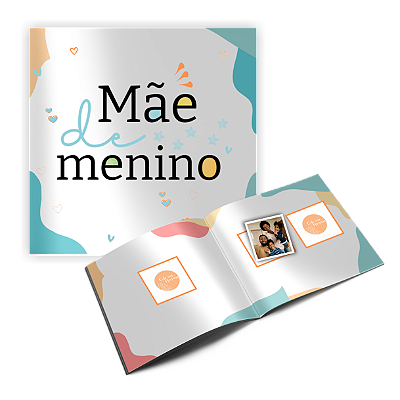 Álbum de figurinhas Mãe de menino