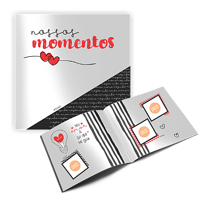 Álbum de figurinhas Nossos momentos