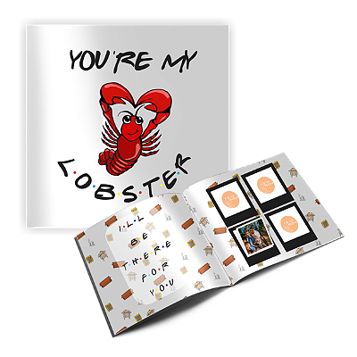 Álbum de figurinha My lobster Friends