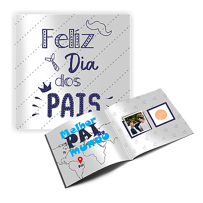 Álbum de figurinhas dia dos pais