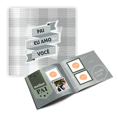 Álbum de figurinhas Pai - Dia dos pais