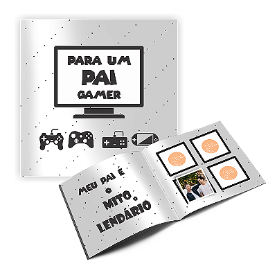 Álbum de figurinhas dia dos pais