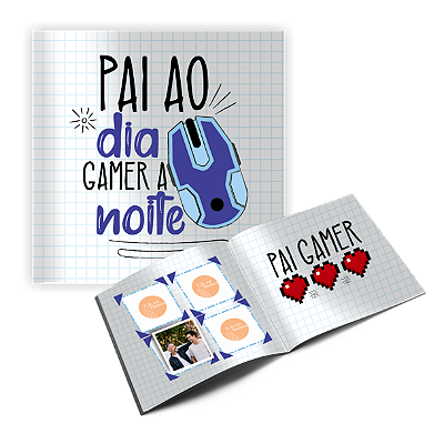 Álbum de figurinhas Pai  - Dia dos pais