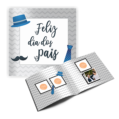 Álbum de figurinhas Pai - Dia dos pais
