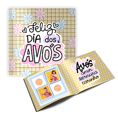 Álbum de figurinhas dia dos avós