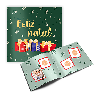 Álbum de figurinhas natal