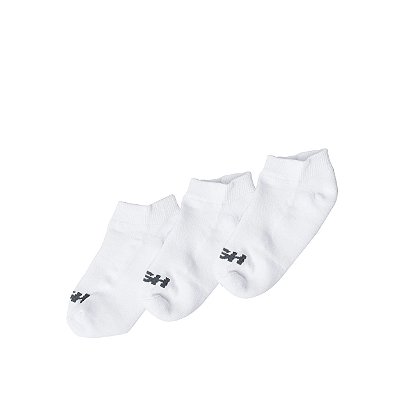 Meias High Sport Logo White