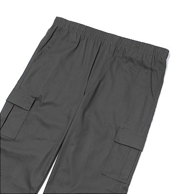 Calça Cargo Overstreets Cinza Chumbo