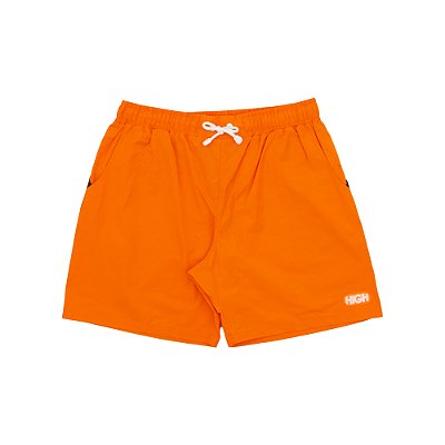 Swim Shorts High Logo Orange