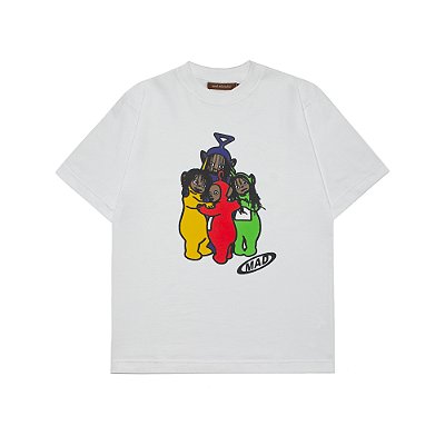 Camiseta Mad Keef Tubies Branca
