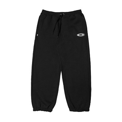 Calça Moletom Barra ‘’Goods Logo Classic’’ Preta