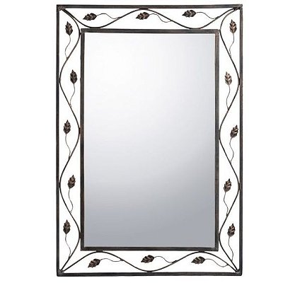 Moldura para Espelho 50x70 com ramo e folhas.