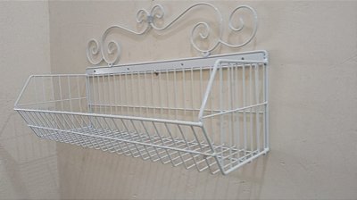 Fruteira de Parede Retangular em Arabesco 70x25cm