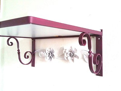 Prateleira estilo colonial 40cm x 50cm